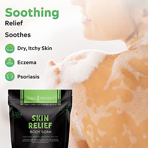 DAILY REMEDY Skin Relief Body Soak for Psoriasis/Eczema Relief, Dry