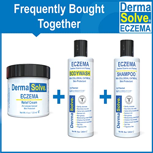 Eczema Relief Shampoo by DermaSolve (2pack) Full Body Eczema Therapy