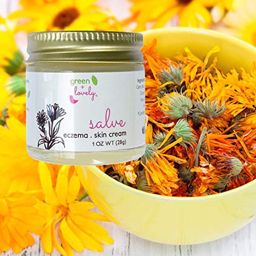 Herbal Calendula Salve by Green + Lovely Certified Organic Calendula